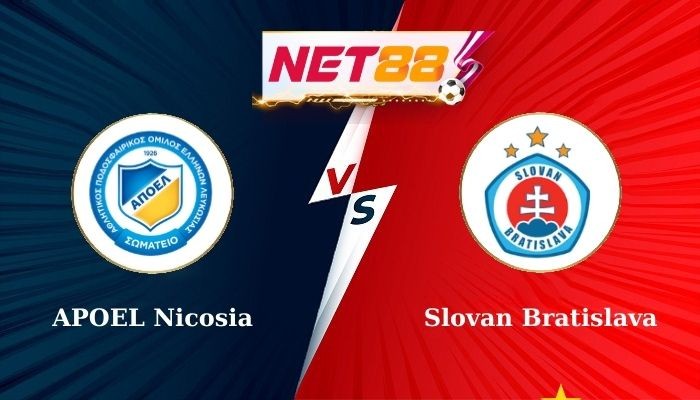 NET88 Soi Kèo, Nhận Định Bóng Đá - APOEL Nicosia vs Slovan Bratislava 0h00 - 14-08-2024